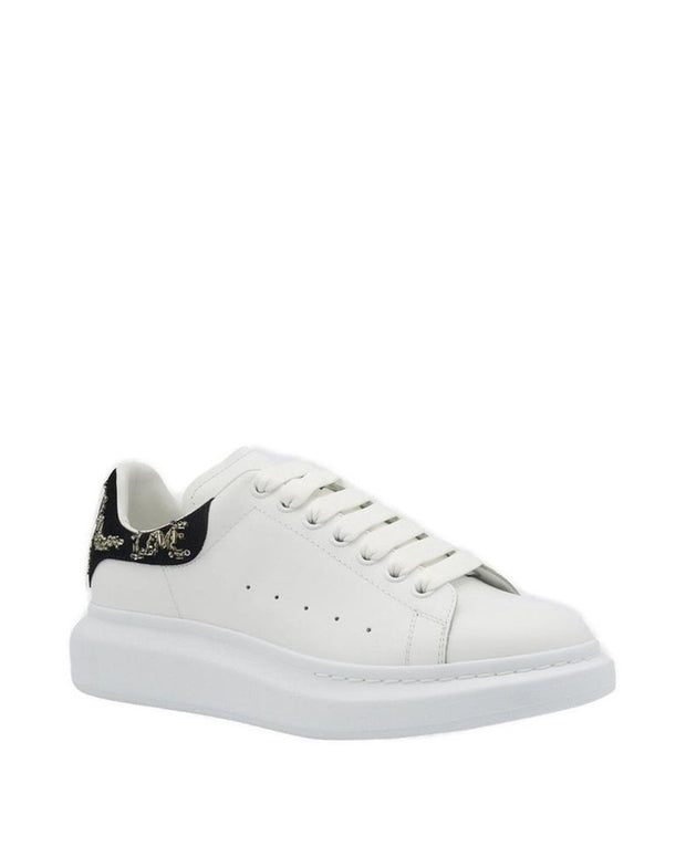 White Calfskin Chunky Sneakers
