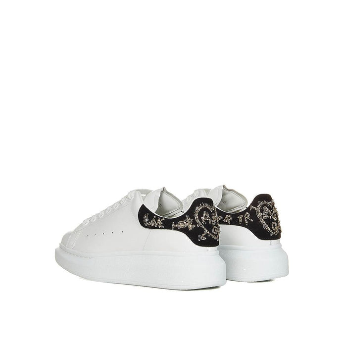 White Calfskin Chunky Sneakers