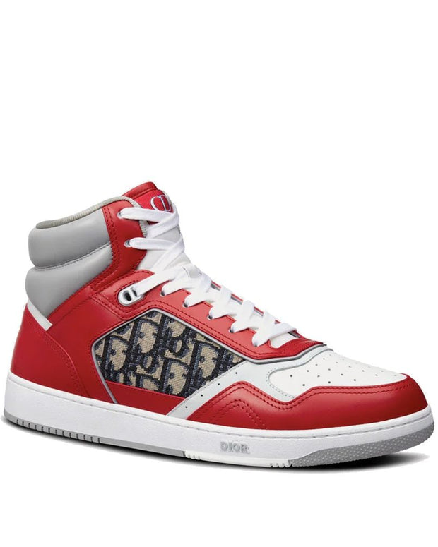 Oblique High-Top Sneakers