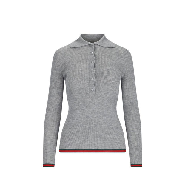 Ribbed-Knit Cashmere And Silk Sweater
