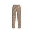 Wool Blend Check Pants