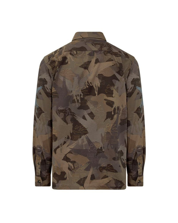 Camouflage Cotton Shirt