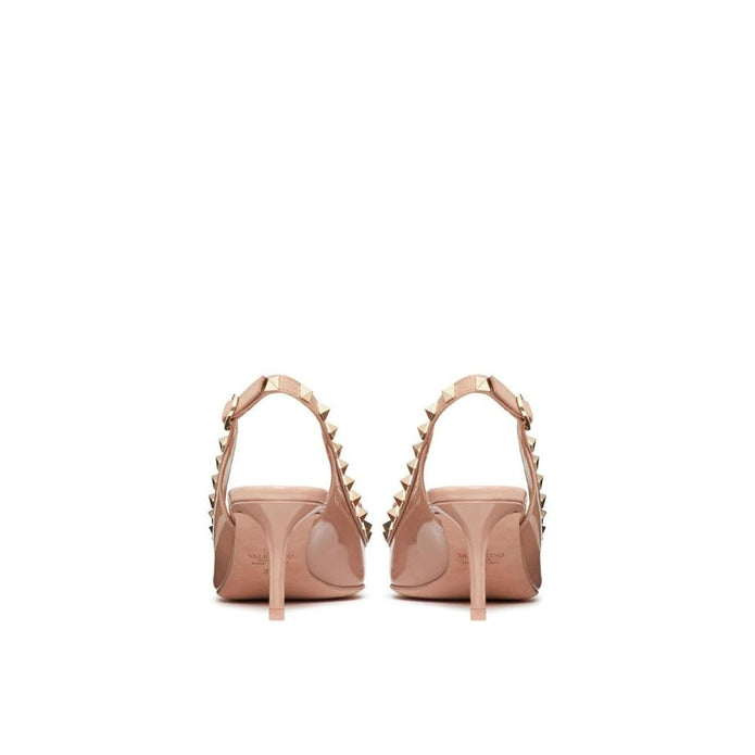 Leather Slingback Pumps
