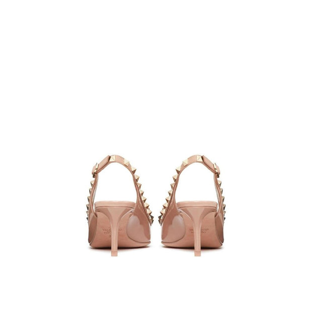 Leather Slingback Pumps
