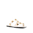 Roman Stud Leather Flat Sandals