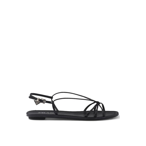 Leather Flat Sandals