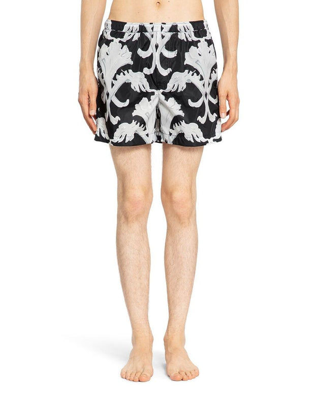 Metamorphos Wall-Print Swim Shorts