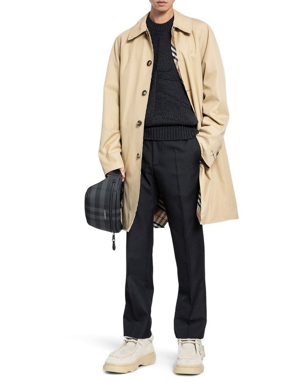Reversible Gabardine Car Coat