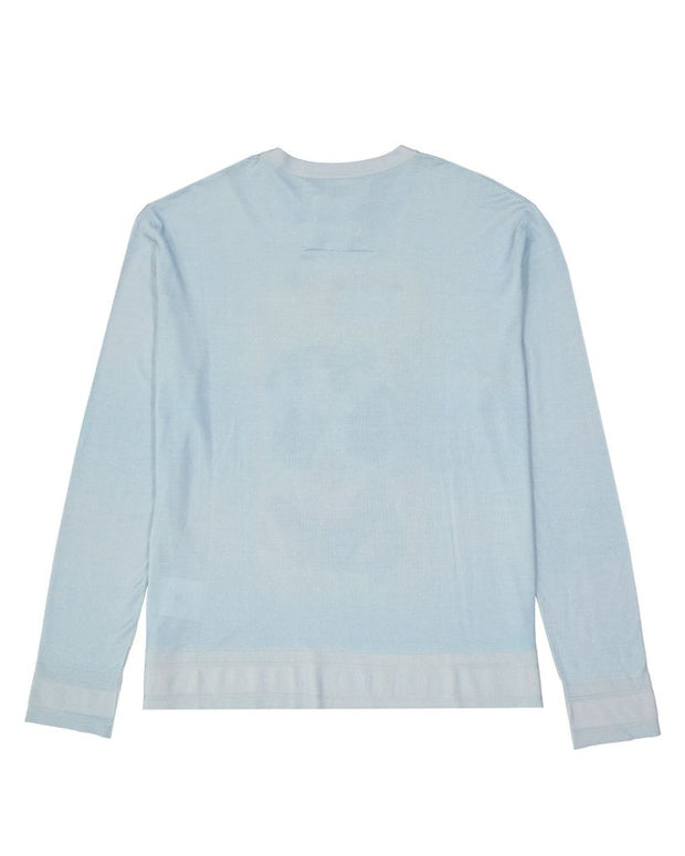 Wool And Silk Printed Sweater