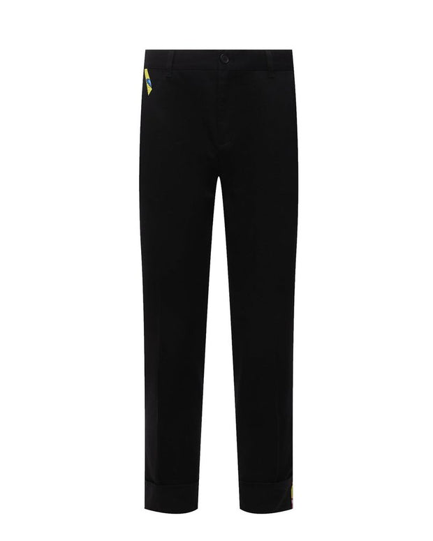 Cotton Gabardine Trousers