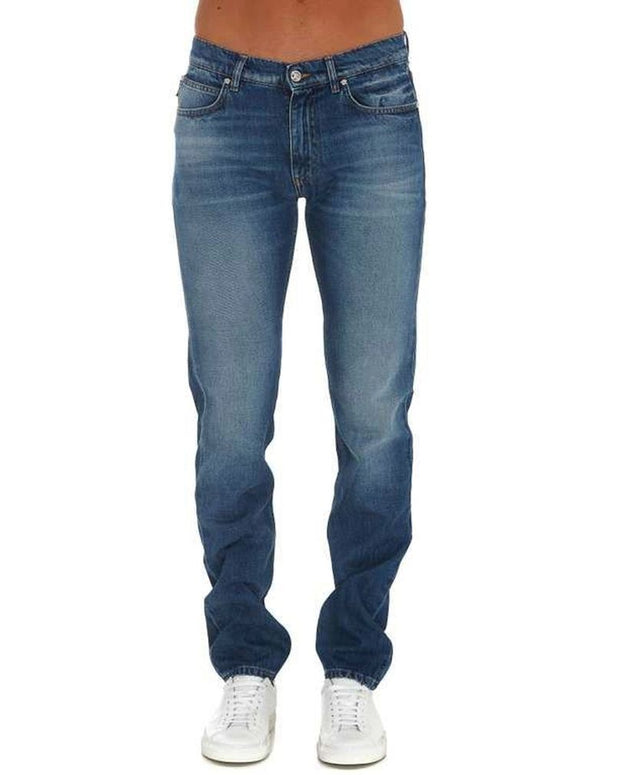Cotton Logo Denim Jeans
