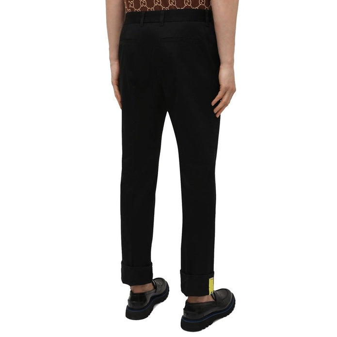 Cotton Gabardine Trousers