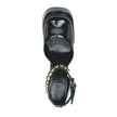 Leather Platform Sandals