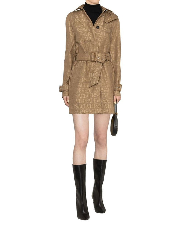 Logo Trench Coat