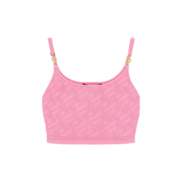 La Greca Cropped Top