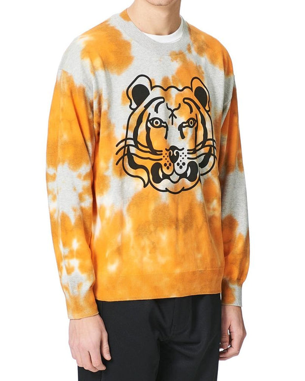 Tie Dye Tiger Sweater