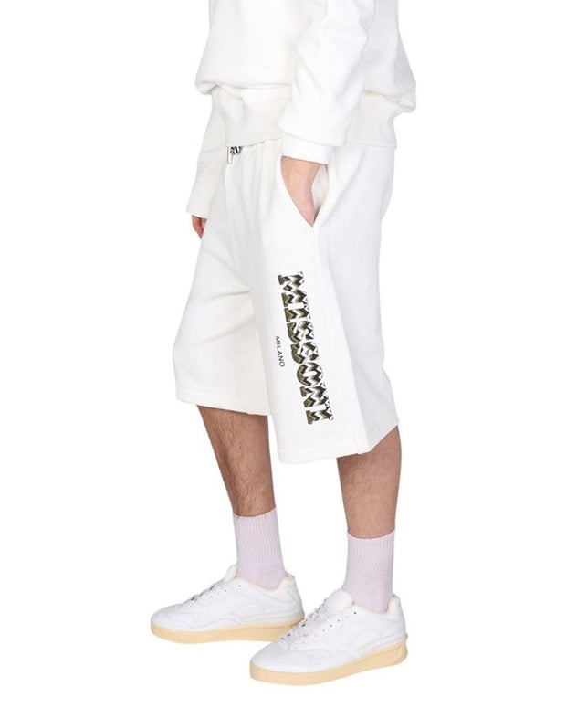Cotton Logo Shorts