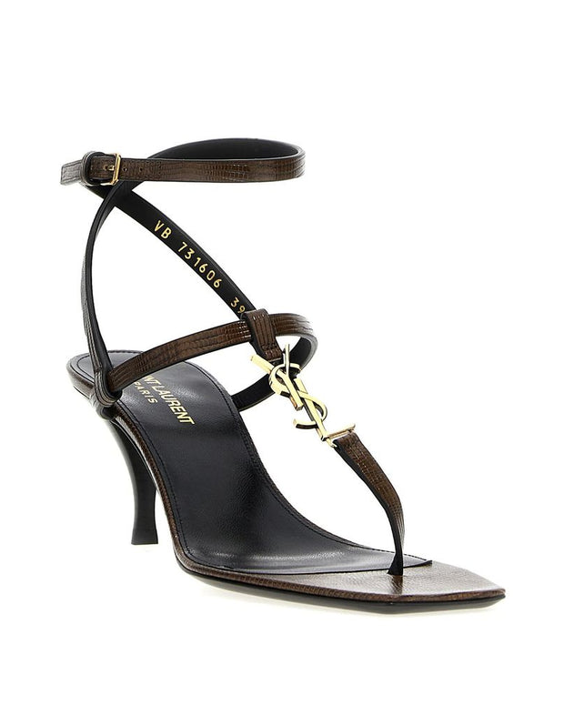 Cassandra Leather Flip-Flop Sandals