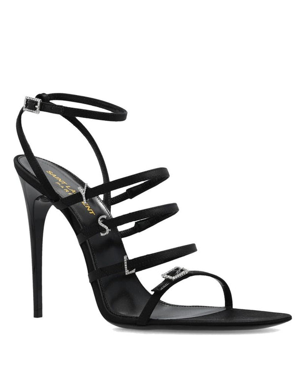 Jerry Satin Sandals