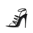 Jerry Satin Sandals