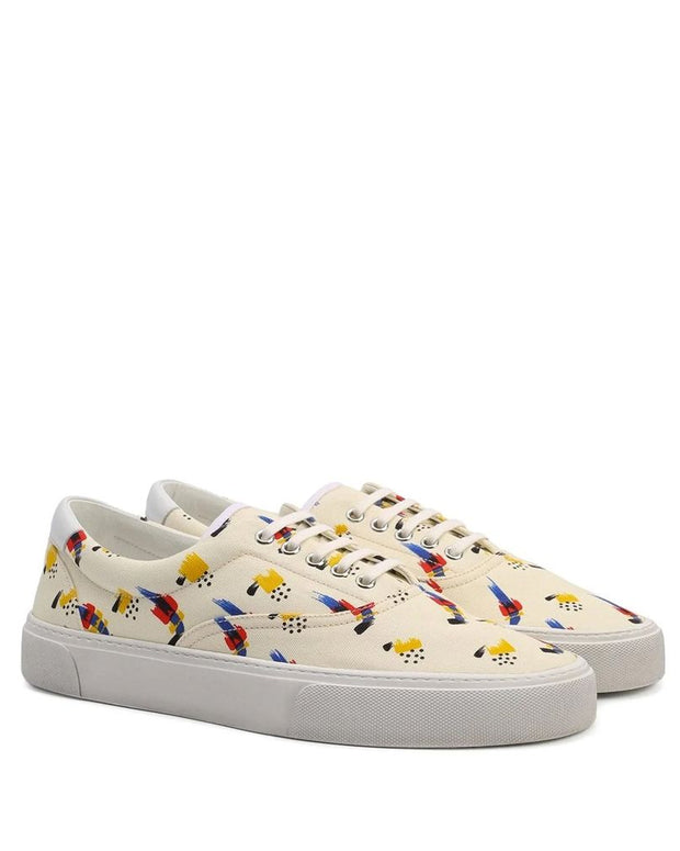 Printed Canvas Sneakers