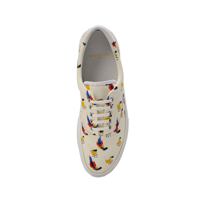 Printed Canvas Sneakers