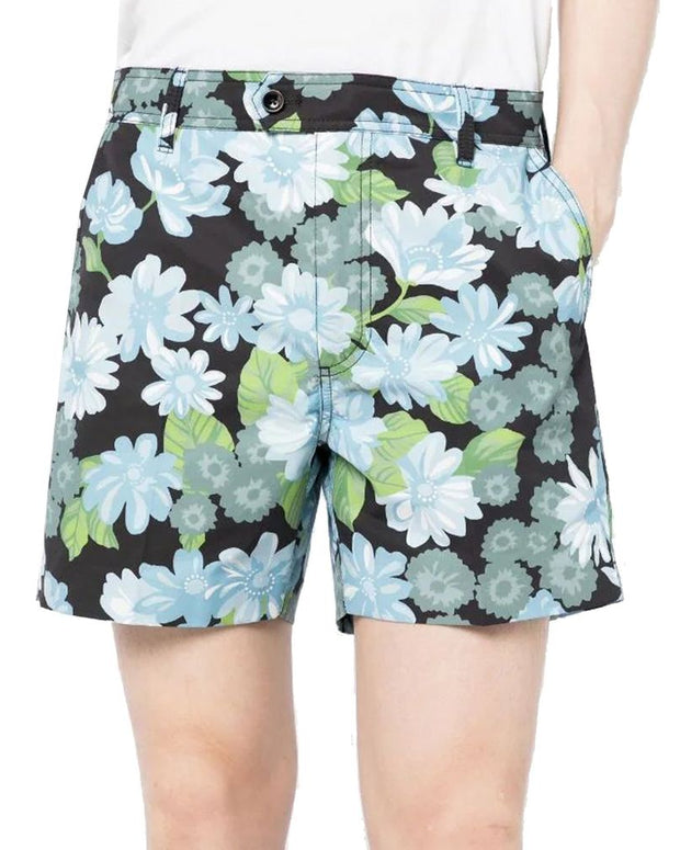 Flower Print Shorts