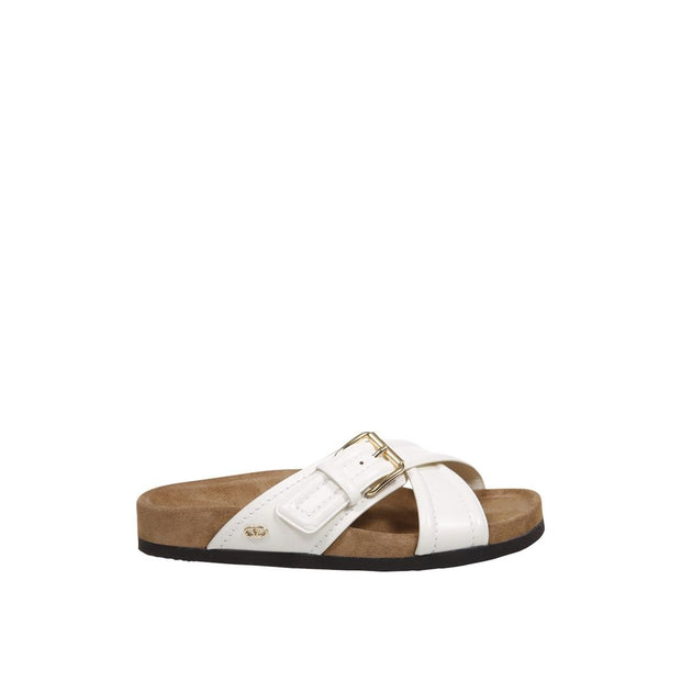 Leather Flat Sandals