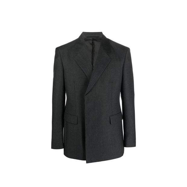 Double-Breasted Wool Jacket
