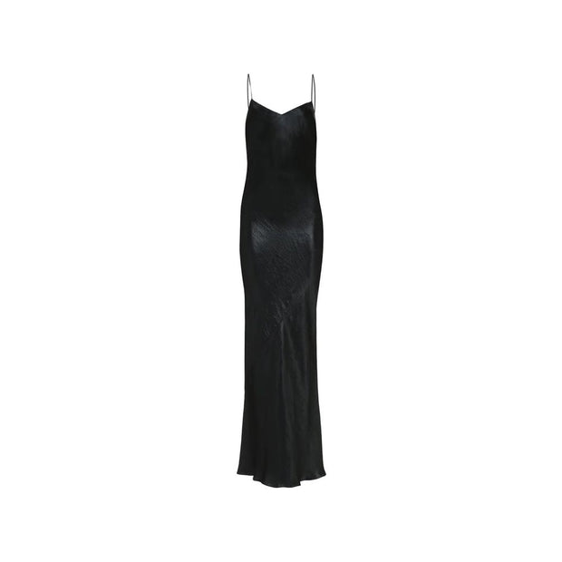 Satin Long Dress