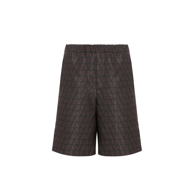 Logo Silk Shorts