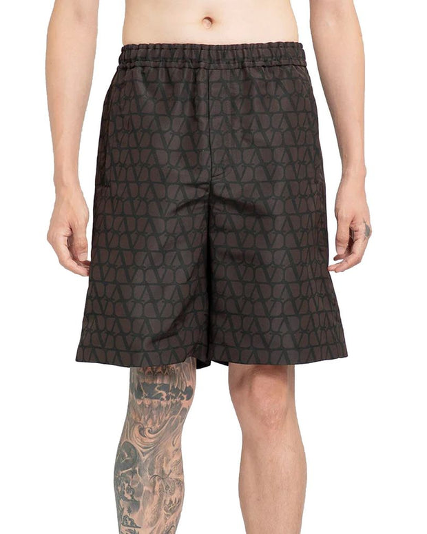 Logo Silk Shorts