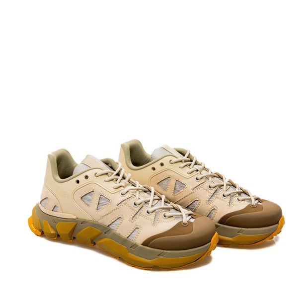Beige Polyamide Athletic Sneakers