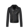 Black Leather Biker Jacket