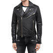 Black Leather Biker Jacket