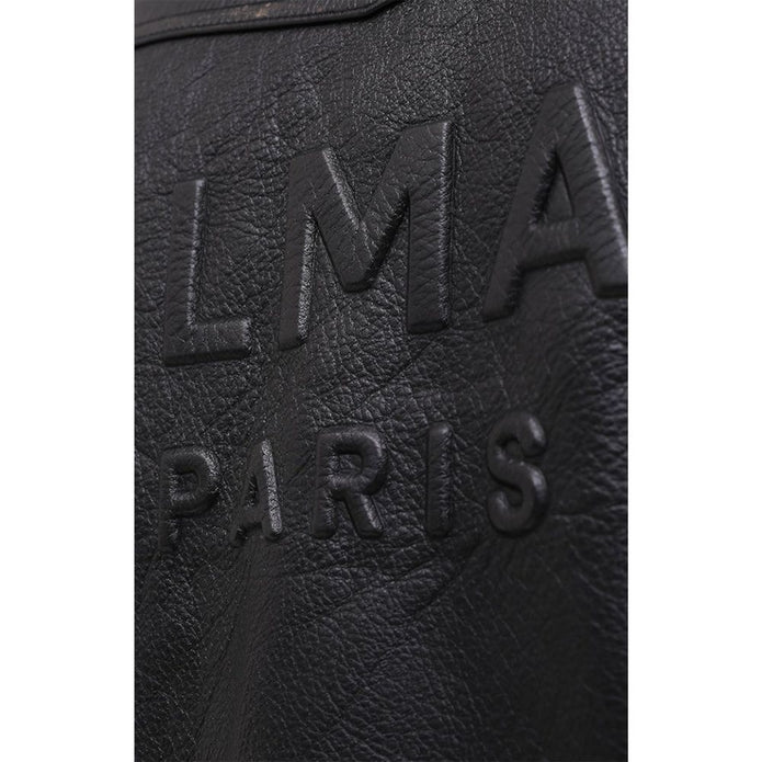 Black Leather Biker Jacket