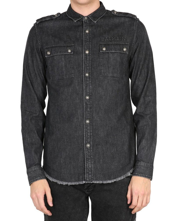 Cotton Denim Shirt