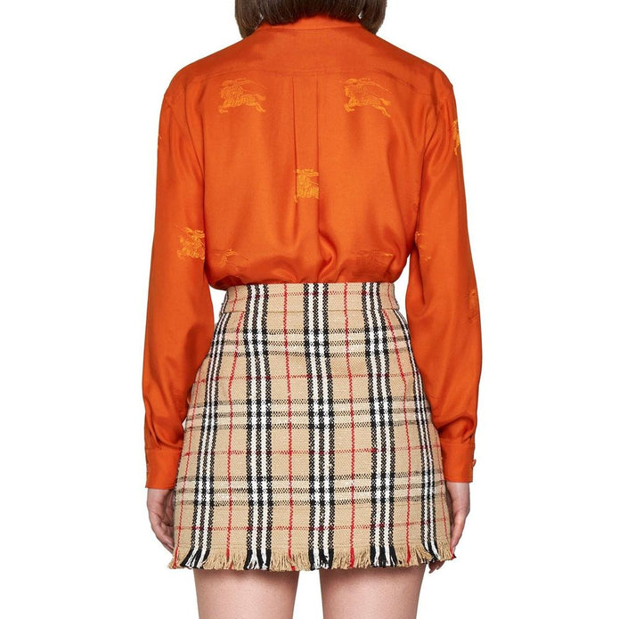 Vintage Pattern Mini Skirt