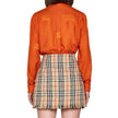 Vintage Pattern Mini Skirt