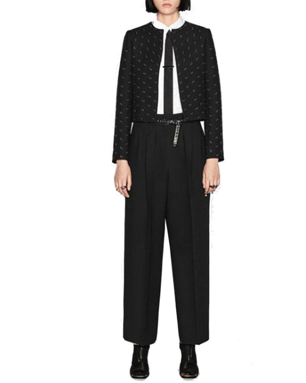 Wool And Silk Pants