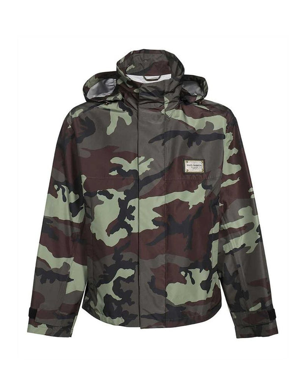 Green Polyamide Shell Jacket