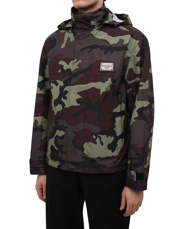 Green Polyamide Shell Jacket