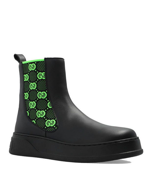 GG Leather Boots