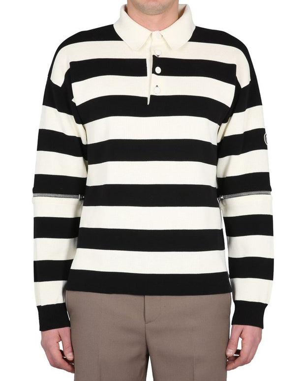 Striped Cotton Polo