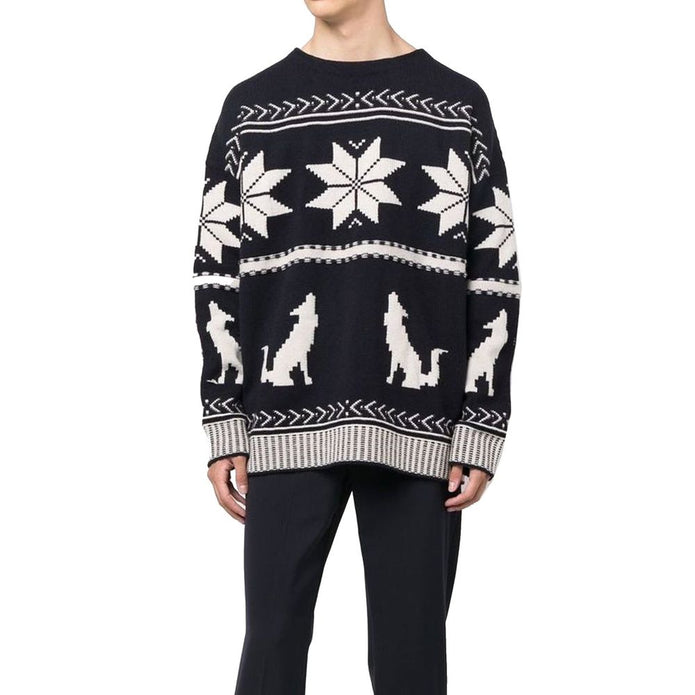 Embroidered Cotton Sweater