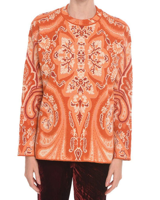 Intarsia-Pattern Jumper
