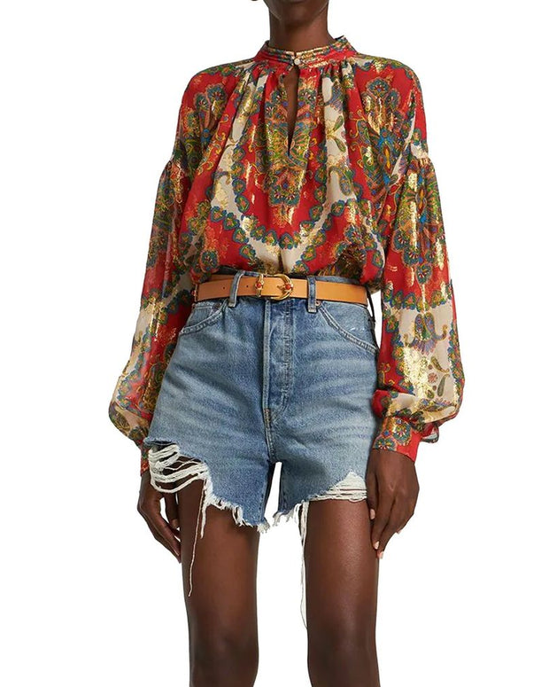 Silk Printed Shirt