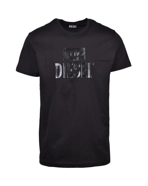 Black Cotton T-Shirt