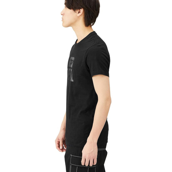 Black Cotton T-Shirt