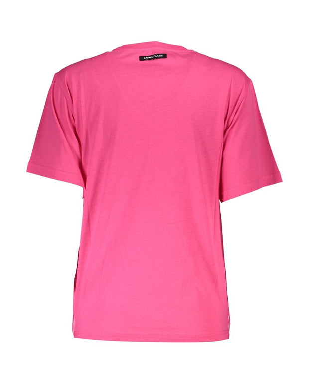 Pink Cotton Tops & T-Shirt